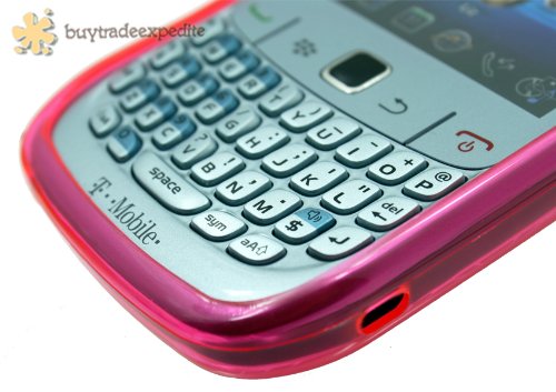 1x Blackberry Curve 8520/ 8530/ 9300/ 9330 Rubber TPU Gel Case/ Protector - Small Circle Style thumbnail