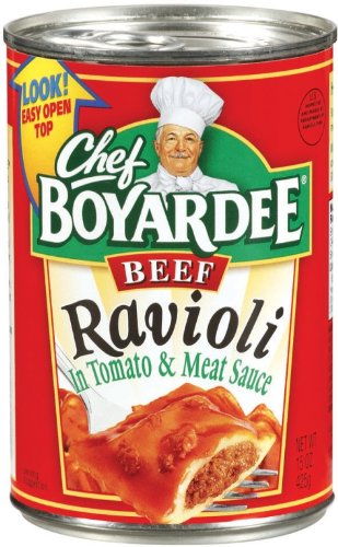 Boyardee Beef Ravioli in Tomato and Meat Sauce, 120 Ounce