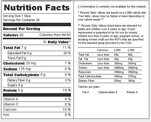 Sargento Sliced Cheddar Cheese, 21 Ounce -- 9 per Case. thumbnail
