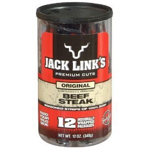 Jack Link's Kippered Beef Steak, Original, 1 Oz, 12-Count (Pack of 3)