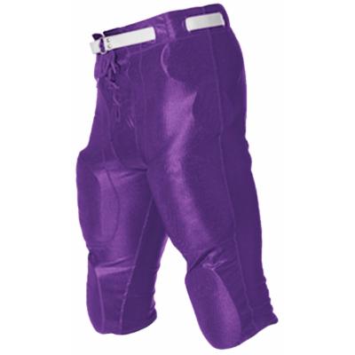 Alleson Adult Dazzle Football Pant S-XL-Color:Purple Size:LRG