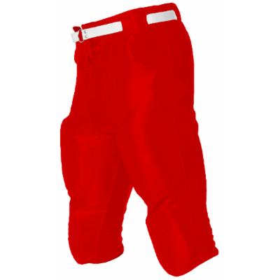 Alleson Adult Dazzle Football Pant XXL-Color:Scarlet