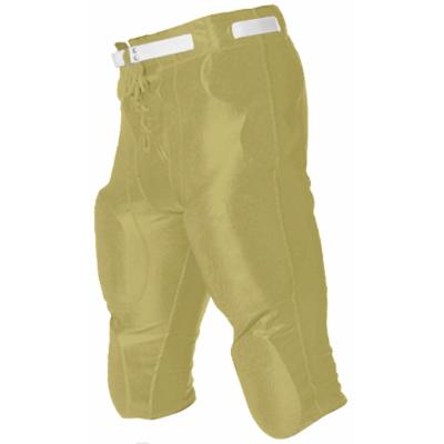Alleson Adult Dazzle Football Pant XXXL-Color:Vegas Gold