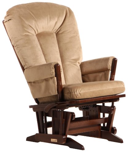 Dutailier Multi-position Coffee/ Light Brown 2-post Glider