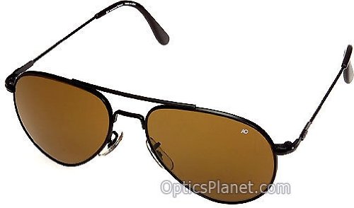 AO General Sunglasses, Gold, Gray Glass Lens, Comfort Cable, 52mm 31610 thumbnail