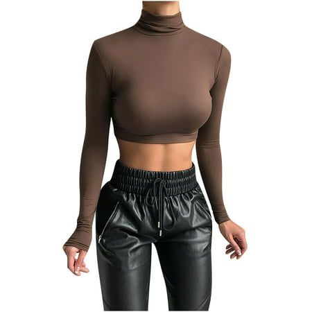 Sentmoom Fall Tops for Women 2022  Pom Poms Tees Long-Sleeves V-neck Mesh Panel Pullover Top Vintage Casual Tunic Generic Fitted Shirt Casual Loose Tu