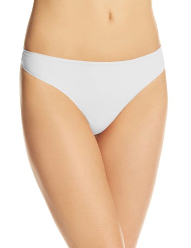 Hanro Women's Allure Thong Panty in Off White (1455) | Size Medium | HerRoom.com thumbnail