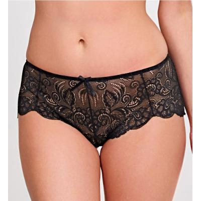Panache Women's Andorra Short Panty in Black | Plus Size XL | HerRoom.com