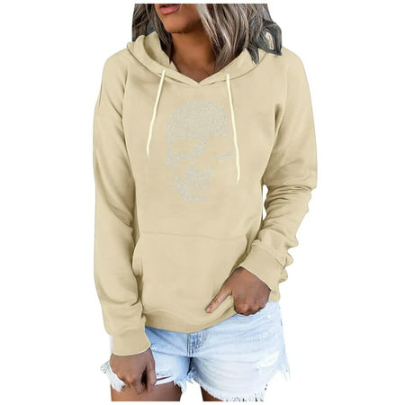 Sentmoom T-Shirts for Women  Animal Print Tee Long-Sleeves Camouflage Print T Shirts Womens Casual Hoodies Pullover Tops Pullover Soft Tshirt Temperam