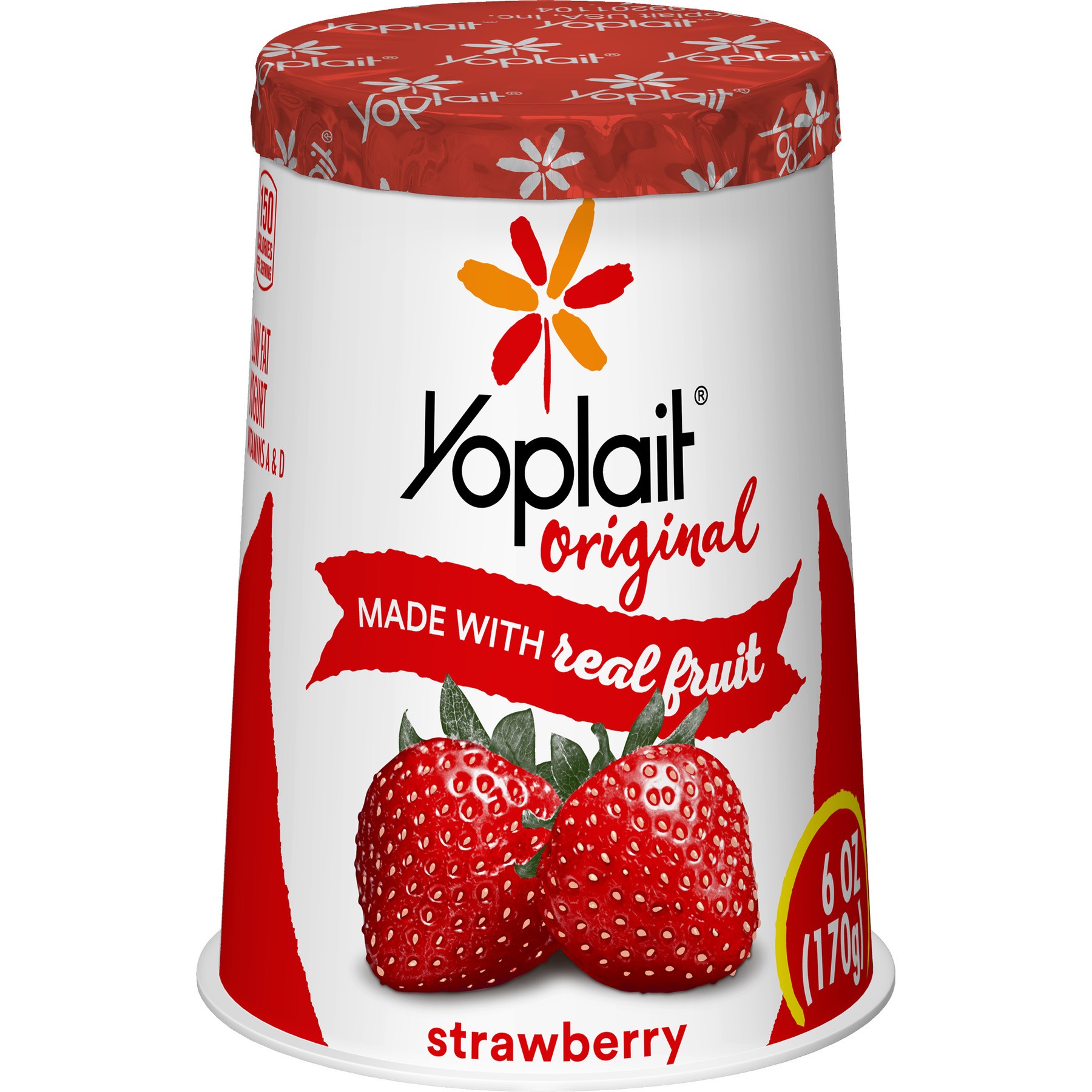 Yoplait Original Strawberry Yogurt, 6oz