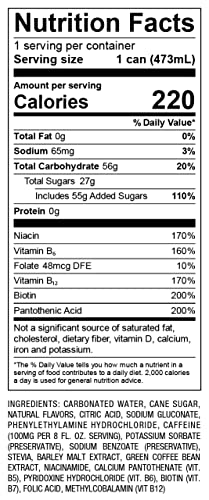 Patria Energy Drink Original 16 Fl Oz Each / Pack of 12 thumbnail