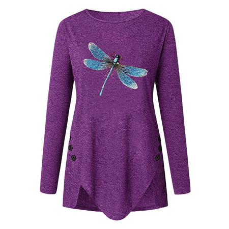 Sentmoom Cute T-Shirts for Women  Fashion Slim Tshirt O Neck Lace Patchwork Tshirt Long Sleeve Soft Solid Tops Fashion Oversized Tops Soft Loose Pullo