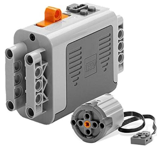 Lego Functions Power Set Includes 1 Battery Box 8881 and 1 Lego Functions Power XL-Motor 8882