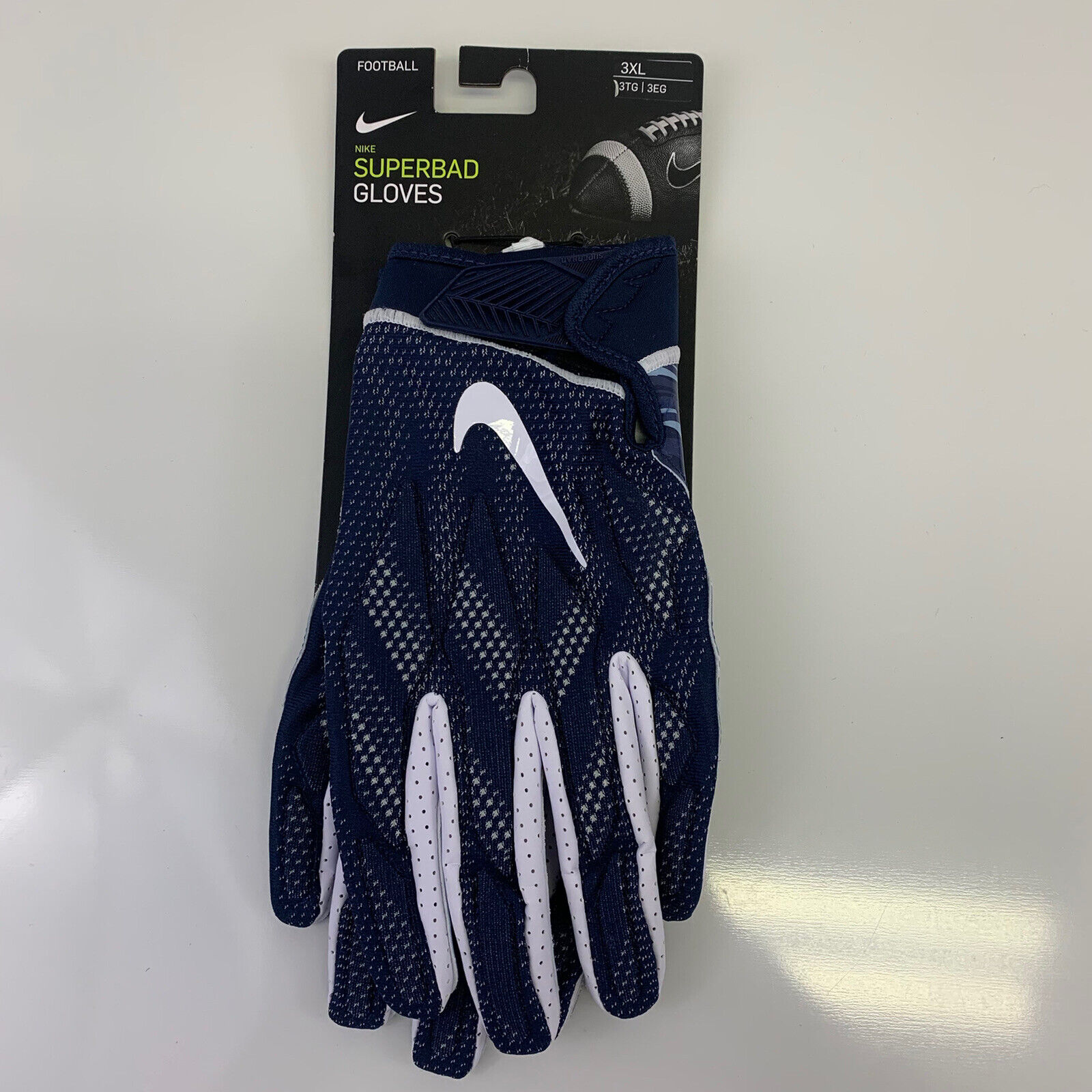 Nike Superbad Manigrip Football Gloves PGF873 453 Men Size 3XL  $65 Retail