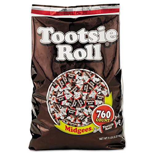 Tootsie Roll Midgees, Original, 5 Pound Bag