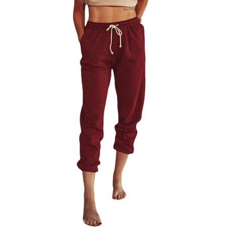 Tokmisa Vi212 Women Casual Solid High Waist Loose Pocket Straight Long Pants Suit #6222