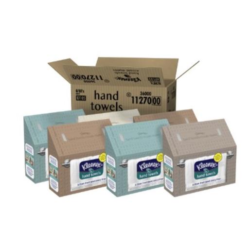 Kleenex Hand Towels  1 Box of 60 Towels  Designs Vary