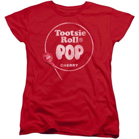 Tootsie Roll Pop Logo Girls Jr Red