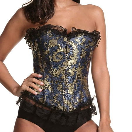 Usupdd Long Sleeve Maxi Dress for Women Corset Wedding Dress Bottoming Underwear Body Sculpting Gothic Vest Court Corset Corset Usupdd WAA221007-6755