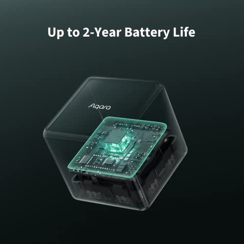 Aqara Cube T1 Pro (Rotate to Control, Compatible with HomeKit, Alexa Via Aqara Hub, up to 2-year Battery Life) thumbnail