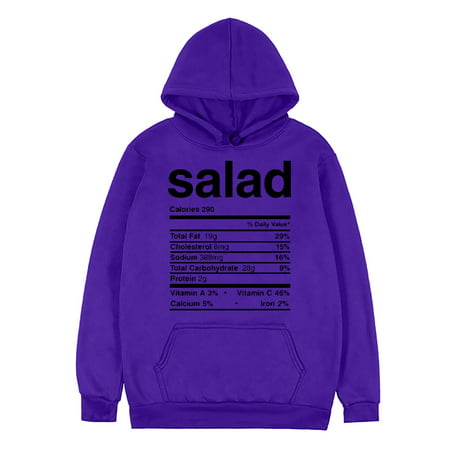 Women Fall Hoodies Clearance Sweatshirt Men S Printed Fun Long-sleeved Casual Hooded Pullover Sweatshirt