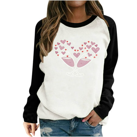 Sentmoom Long-Sleeves Lightweight Relaxed Tee  Sweatshirts for Women Fashion Relaxed Top O-Neck Pullover Cute Sweatshirt Casual Loose Tee Fitted Sweat
