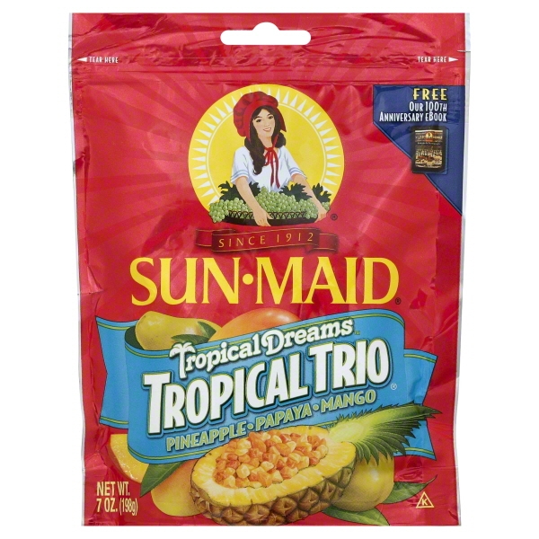 Tropical Trio Pineapple, Papaya, Mango Tropical Dreams