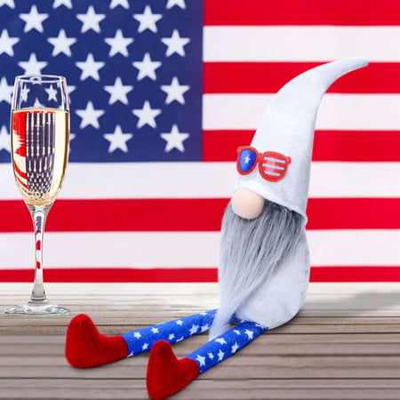 Independence Day Long Legs Long Hat Dwarf Doll Home Desktop Decoration - 2022 New Toys Independence Day Long a-a#5674