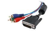 Cables Unlimited PCM-2289-06 DVI-I to RGB Component Video Cable (6 Feet)