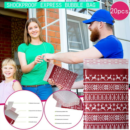 DDgui New Upgraded Shockproof Express Packaging Bags Thickened Bubble Kraft Paper Mailers Envelopes DDgui LBB220921-9303