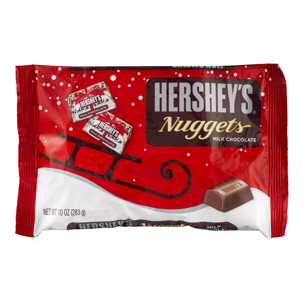 Hershey's Holiday Milk Chocolate Nuggets, 10 Oz.
