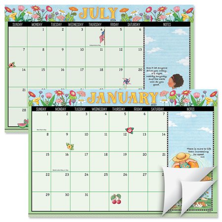 2023 - 2024 Mary Engelbreit® Calendar Pad - 11  X 16-1/4