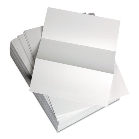 DOMTAR PAPER 8835 Custom Cut-Sheet Copy Paper  92 Bright  Micro-Perforated 3.66  from Top  24lb  8.5 X 11  White  500/Ream / RM