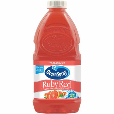 Ocean Spray 100% Ruby Red Grapefruit Juice 60 Fl. Oz. Bottles, PK8
