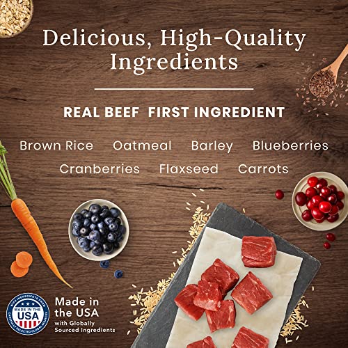 Blue Buffalo Wilderness Rocky Mountain Recipe High Protein Natural Adult Dry Dog Food Red Meat with Grain - 13lbs thumbnail