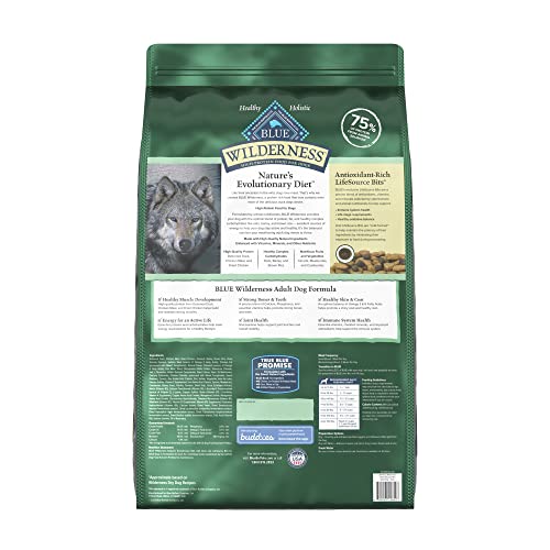 Blue Buffalo Wilderness Natural High-Protein Dry Food for Adult Dogs  Duck  28-lb Bag thumbnail