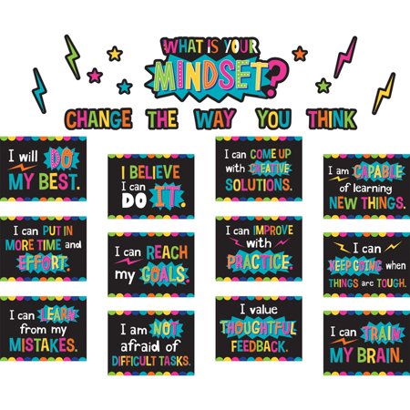 Teacher Created Resources 8882 What Is Your Mindset? Bulletin Board Set / EA