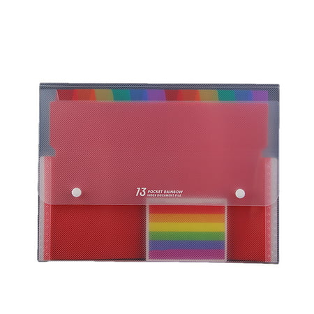 DDgui New Upgraded A4 Organ Bag  13 Grids  Multi-layer File Bag  Organ Folder Information Booklet DDgui LDD220922-8882