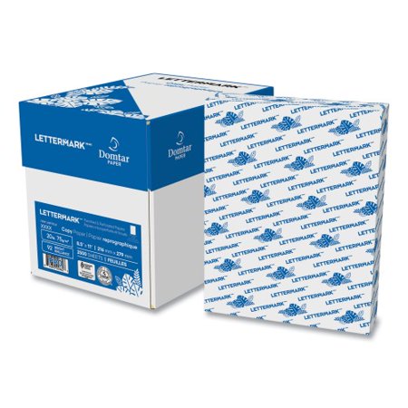 Domtar-Domtar Custom Cut-Sheet Copy Paper  92 Bright  Micro-Perforated 3.66  from Top  24lb  8.5 X 11  White  500/Ream (8835)