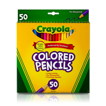 12 Packs: 50 Ct. (600 Total) Crayola® Colored Pencils