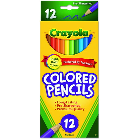 12 Packs: 12 Ct. (144 Total) Crayola Colored Pencils