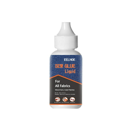 MIANHT Cloth Glue Clothes Repair Glue Washable and Ironing Cloth Glue Clothes 30ml - 2022 Cloth Glue Clothes R-#7287