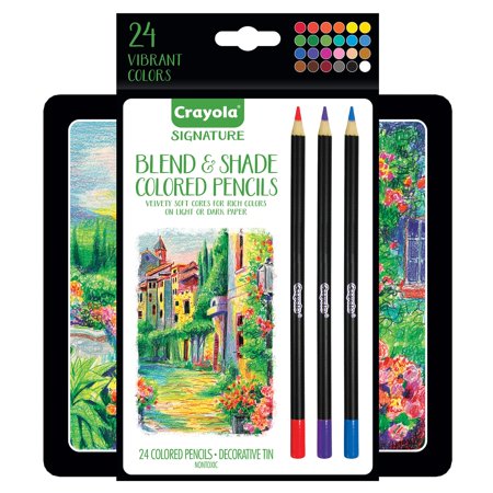 8 Packs: 24 Ct. (192 Total) Crayola® Signature Blend & Shade Colored Pencils
