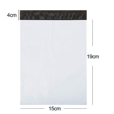 DDgui New Envelopes Shipping Bags with Self Adhesive  Waterproof and Tear-Proof Postal Bags (White) DDgui LBB220920-5999