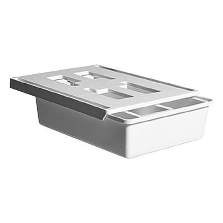 Usupdd Paste Drawer Type Pen Container Under the Desk to Store Hidden Paste Type Pen Box Office Stationery Sundries Storage Box Usupdd 220725-2564
