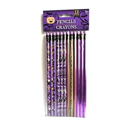 Halloween Pencils 12 CT (colors May Vary)