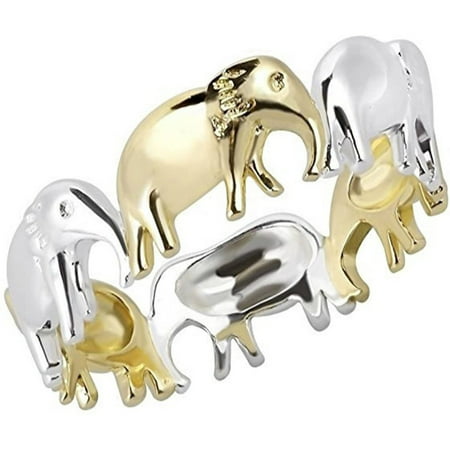 Zpa2#8654 Elephant Ring for Women Romantic Jewelry  Charm Classicsed Rings with Luxury Clean and Simples Design  Lovely Anima