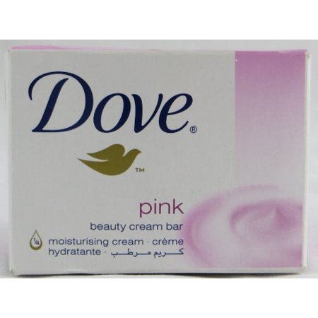 Dove Pink / Rosa Beauty Cream Bar Soap 3.5 Oz / 100 Gr (Pack of 12 Bars)