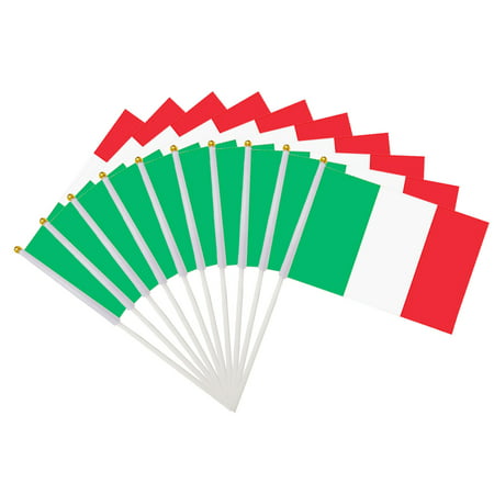 Usupdd New Holding a Small Flag on a Stick Sports Club Fans Festival Activities Hand Flags Usupdd WBB220817-8835