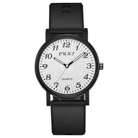 MIANHT Ladies Casual Fashion Quartz Watch Silicone Leather Strap Watch Digital Style - 2022 FashionLadies Casual Fashion B-#3251